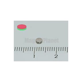 3x1 mm N48 NEODYM mágnes korong