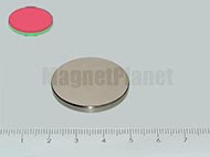 30x2 mm N45 NEODYM mágnes korong