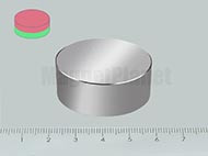 38x12 mm N38 NEODYM mágnes korong