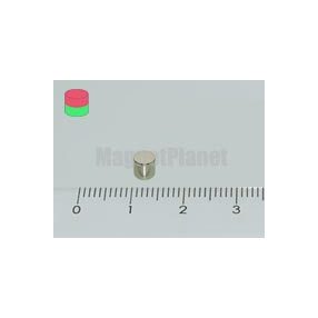 4x4 mm N38 NEODYM mágnes korong