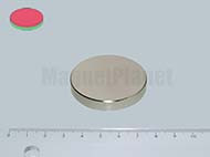 40x5 mm N45 NEODYM mágnes korong