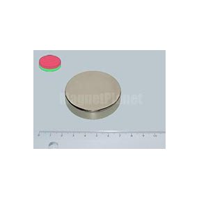 50x10 mm N45 NEODYM mágnes korong