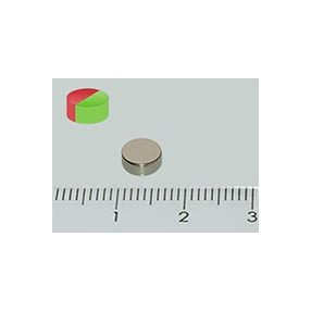 6x2,5 mm H35 NEODYM mágnes korong diametrális!