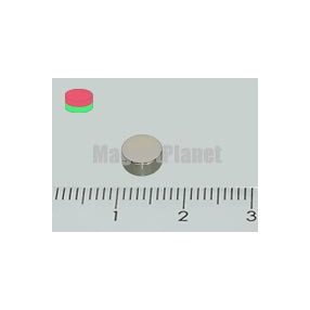 6x3 mm N45 NEODYM mágnes korong