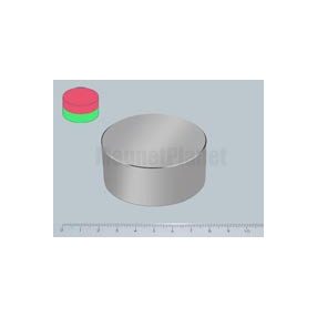 60x30 mm N45 NEODYM mágnes korong