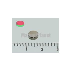 7x3 mm N45 NEODYM mágnes korong