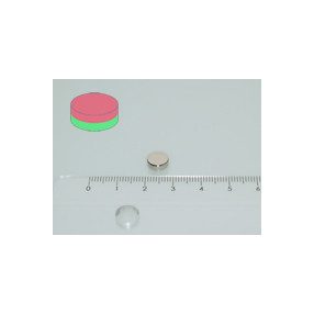 8x3 mm N40 NEODYM mágnes korong