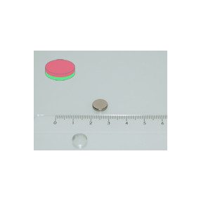 9x2 mm N45 NEODYM mágnes korong