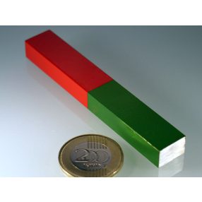 100x15x10 mm AlNiCo-5 lapos rúdmágnes