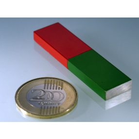 60x15x6 mm AlNiCo-5 lapos rúdmágnes