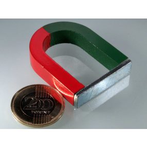 50x40 mm AlNiCo-5 patkómágnes