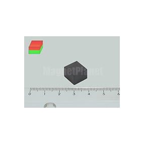10x10x8 mm Y30 FERRIT mágnes hasáb