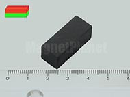 25x10x10 mm Y30 FERRIT mágnes hasáb