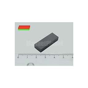 25x10x5 mm Y30 FERRIT mágnes hasáb