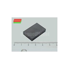 25x20x6 mm Y35 FERRIT mágnes hasáb