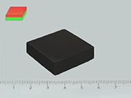 30x30x10 mm Y30 FERRIT mágnes hasáb