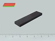 40x15x3 mm Y30 FERRIT mágnes hasáb