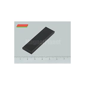 50x15x6 mm Y30 FERRIT mágnes hasáb