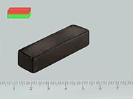 50x20x20 mm Y30 FERRIT mágnes hasáb