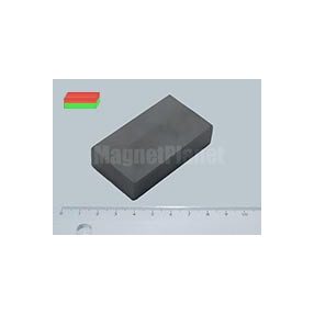 60x30x10 mm Y35 FERRIT mágnes hasáb