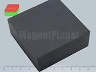 70x70x30 mm Y35 FERRIT mágnes hasáb