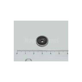 POT 16x4 FERRIT rögzítő mágnes süllyesztéssel