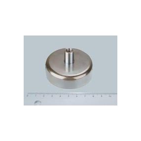 POT-B 63x14 FERRIT rögzítő mágnes menetes hüvellyel