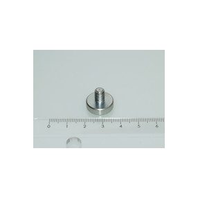 POT-G 16x4 FERRIT rögzítő mágnes menetes nyakkal