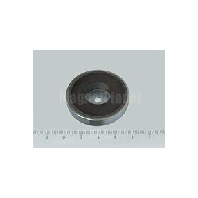 POT 40x8 FERRIT rögzítő mágnes csavarfészekkel