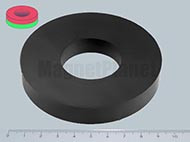 90x13/45 mm Y30 FERRIT mágnes gyűrű