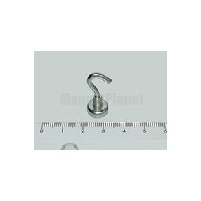 H-13x4 mm NEODYM csavaros mágnes kampó