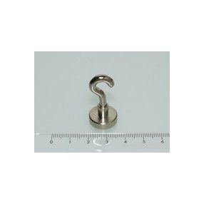 H-16x4 mm NEODYM csavaros mágnes kampó