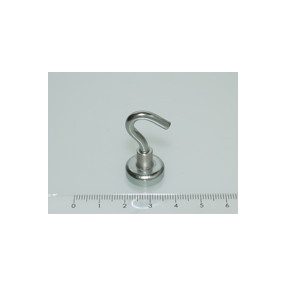 H-16x5 mm NEODYM csavaros mágnes kampó