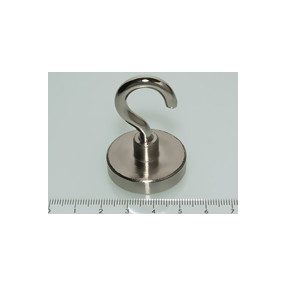 H-32x7 mm NEODYM csavaros mágnes kampó