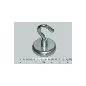 H-32x7,5 mm NEODYM csavaros mágnes kampó