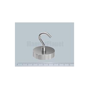 H-48x12 mm NEODYM csavaros mágnes kampó