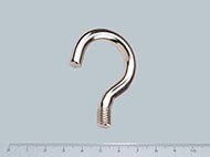 M8 méretű menetes kampó