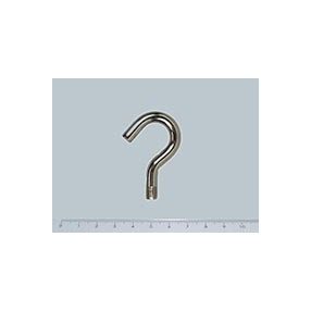 M8 méretű menetes kampó