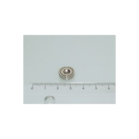 POT 13x4 NEODYM rögzítő mágnes süllyesztéssel