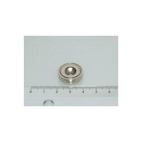   POT 20x6 NEODYM rögzítő mágnes süllyesztéssel, megnövelt tapadóerővel