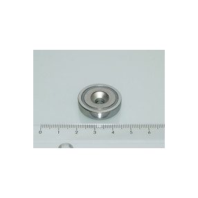 POT 25x8 NEODYM rögzítő mágnes süllyesztéssel