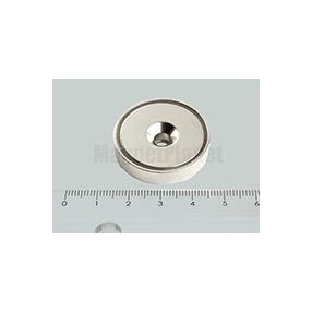 POT 32x8 NEODYM rögzítő mágnes süllyesztéssel