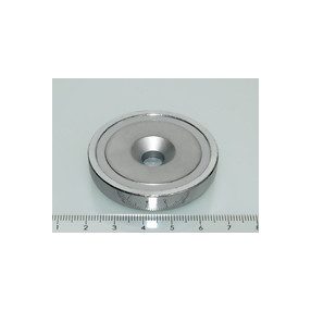 POT 48x11 NEODYM rögzítő mágnes süllyesztéssel