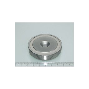 POT 60x15 NEODYM rögzítő mágnes süllyesztéssel