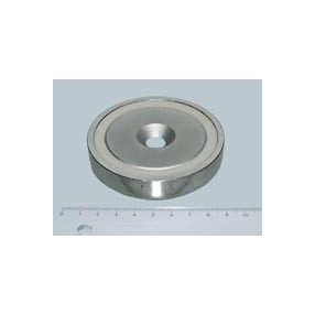 POT 75x18 NEODYM rögzítő mágnes süllyesztéssel