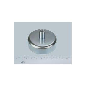 POT-B 60x15 NEODYM rögzítő mágnes menetes hüvellyel