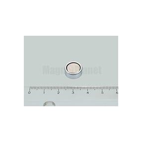 POT 13x4 NEODYM rögzítő mágnes beragasztáshoz
