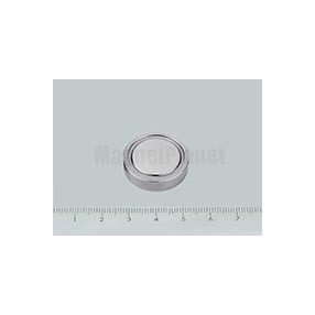 POT 25x7 NEODYM rögzítő mágnes beragasztáshoz