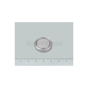 POT 25x8 NEODYM rögzítő mágnes beragasztáshoz