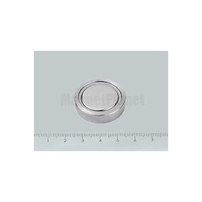 POT 32x8 NEODYM rögzítő mágnes beragasztáshoz